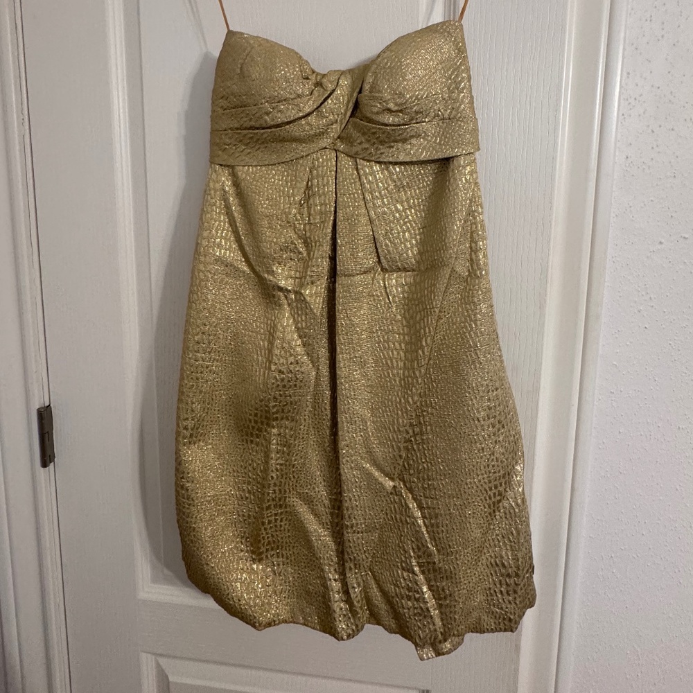 Cocktail Gold Dress